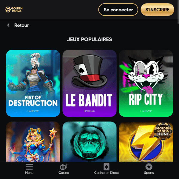Golden Panda Mobile App