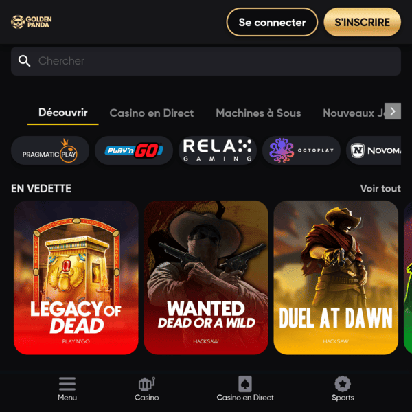 Golden Panda Casino Terms